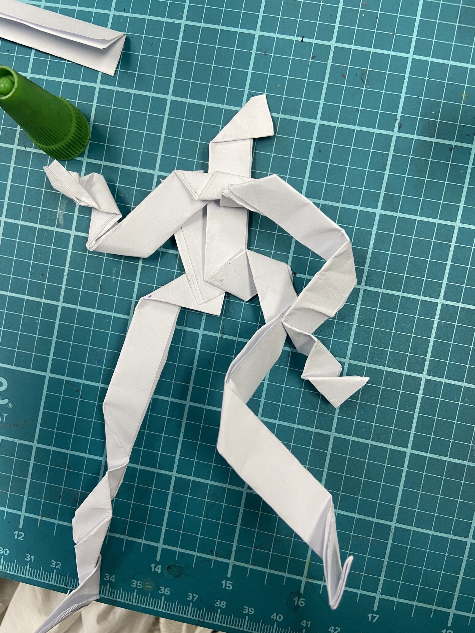 Art Practice – Printmaking Make Figures with Paper