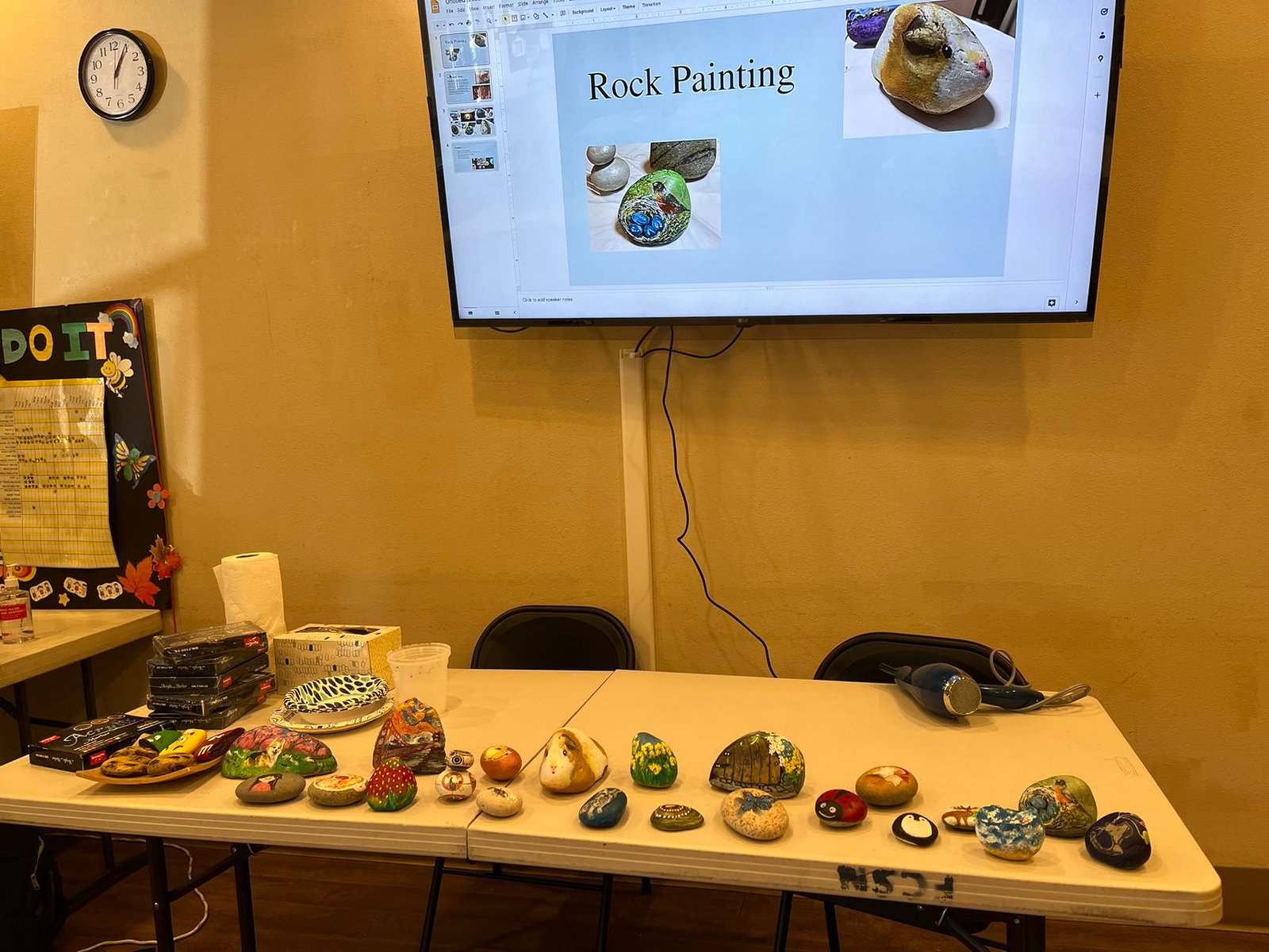 TeensConnect Rock Painting Practice