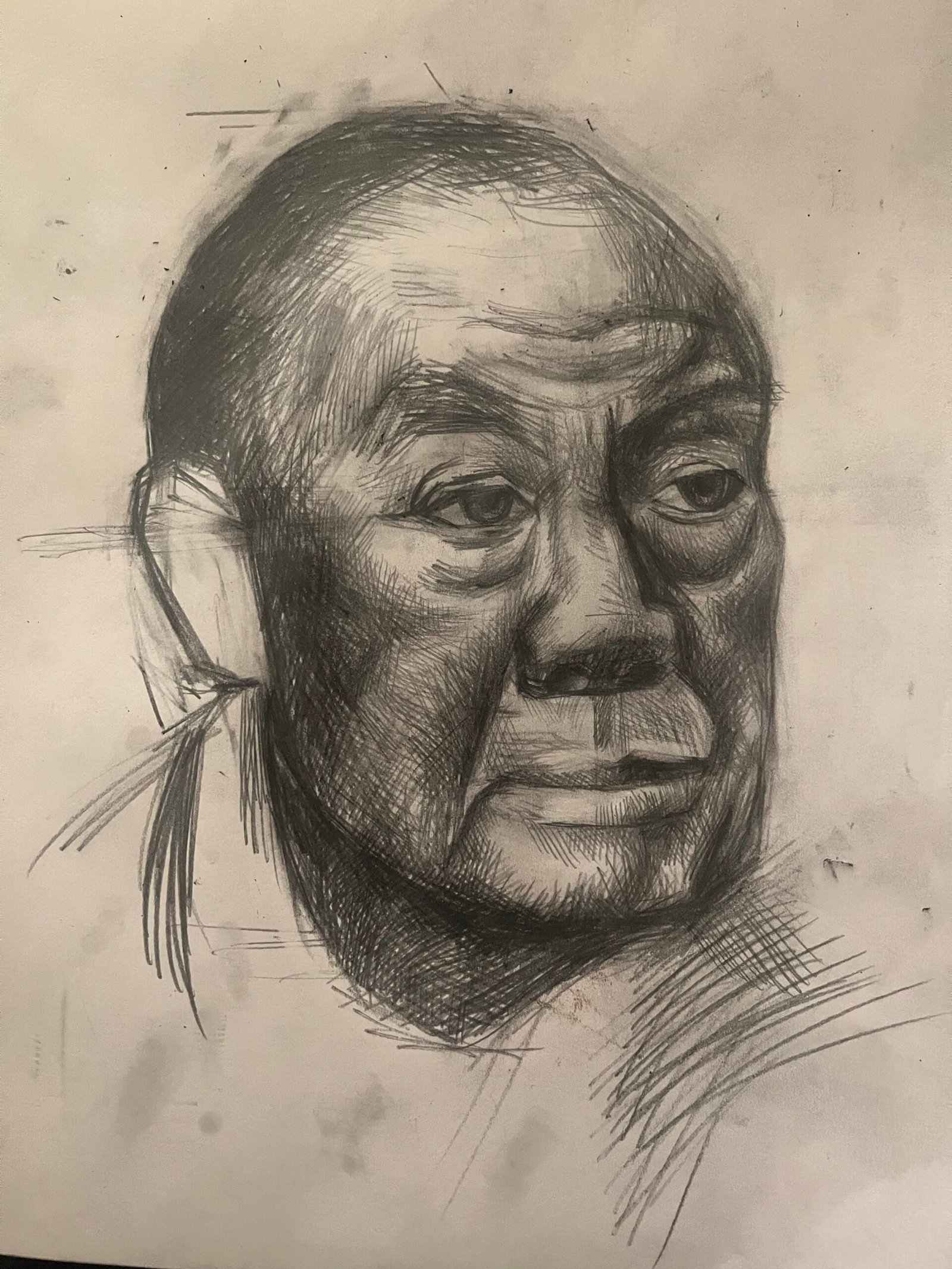Art Practice – Sketch Old Man