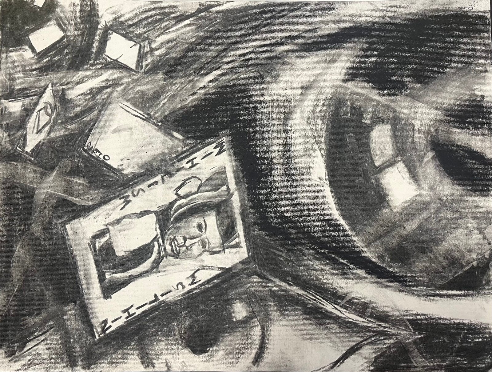 Art Practice – Charcoal Badges