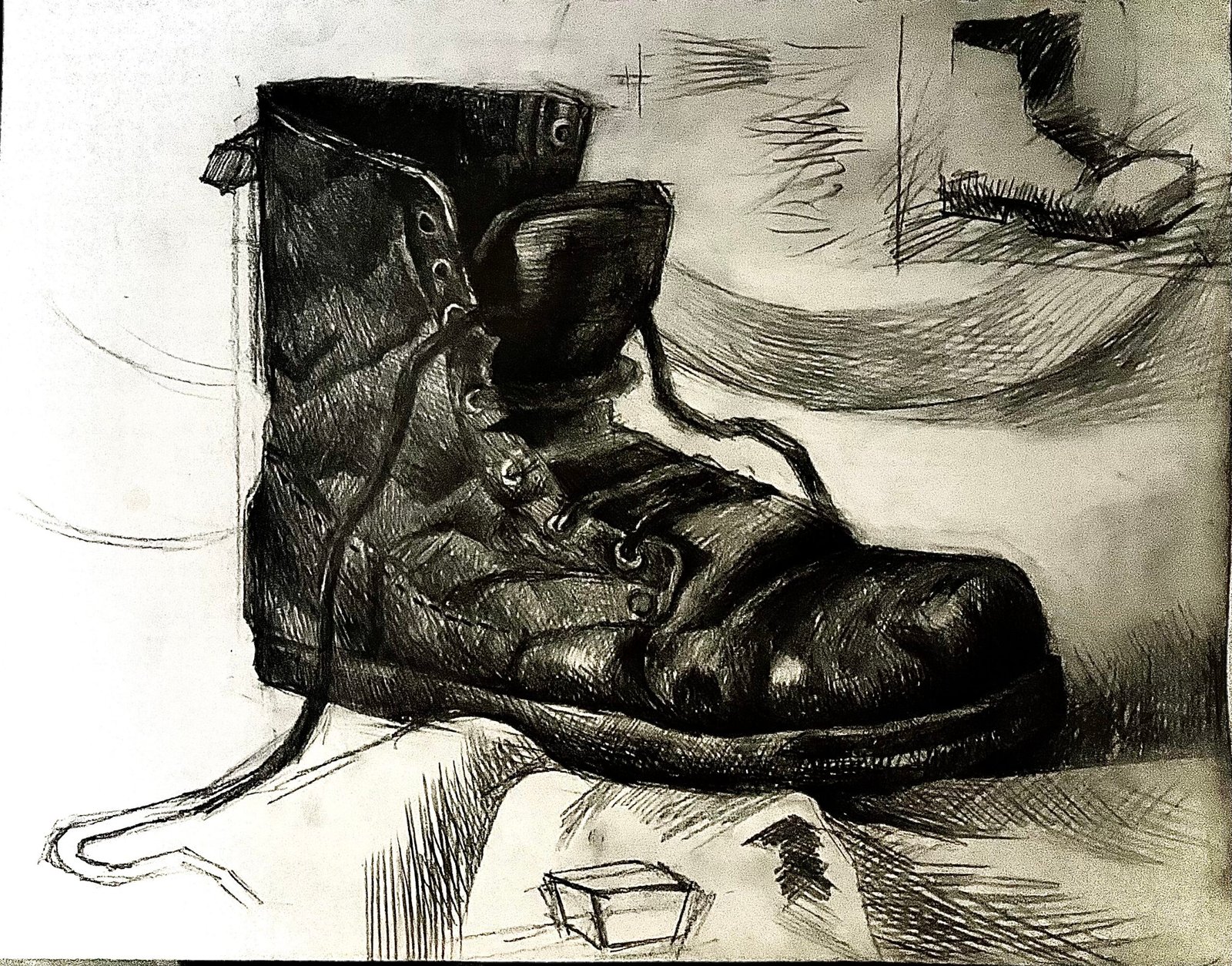 Art Practice – Studying Boots