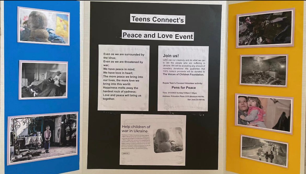 TeensConnect Pens for Peace Prepare